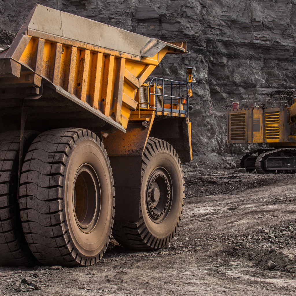 2 truck miner tyres